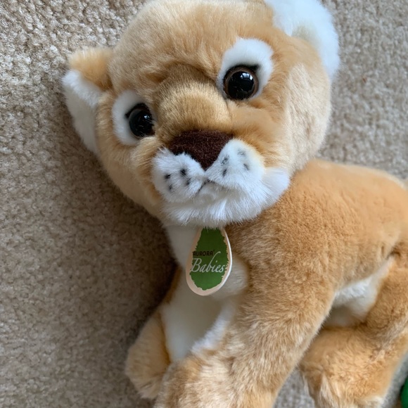 Aurora Plush 12" Babies Lion Cub toys - Picture 2 of 5